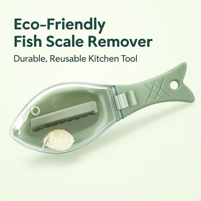 Eco-Friendly Fish Scale Remover - Durable, Reusable Kitchen Tool