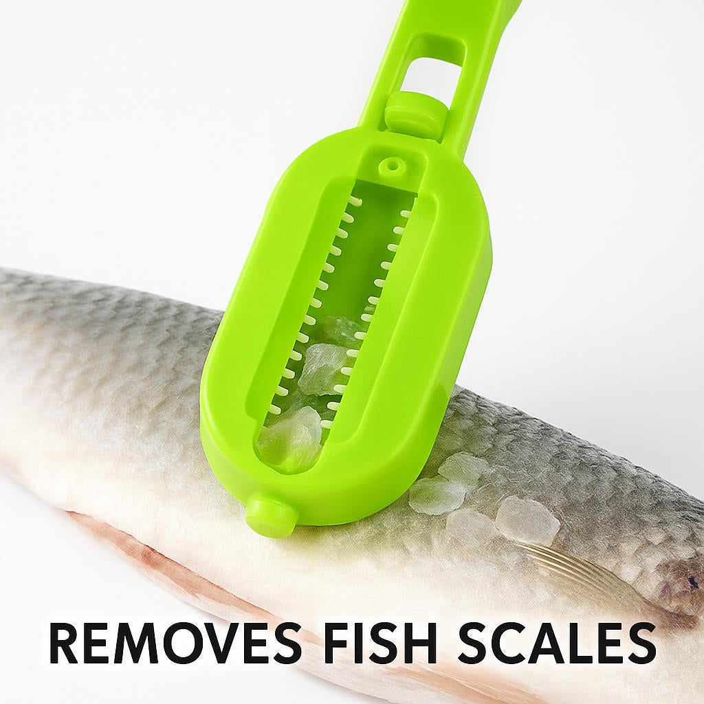 Eco-Friendly Fish Scale Remover - Durable, Reusable Kitchen Tool
