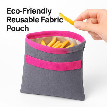 Eco-Friendly Reusable Fabric Pouch - Sustainable Storage Solution
