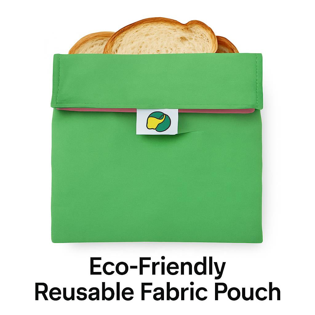 Eco-Friendly Reusable Fabric Pouch - Sustainable Storage Solution