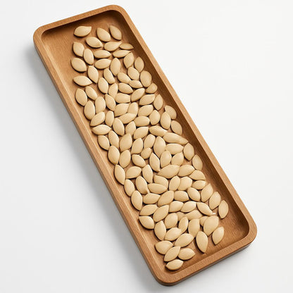 Eco-Friendly Natural Wood Multi-Purpose Tray