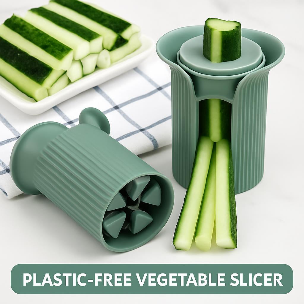 Eco-Friendly Vegetable Slicer in Green