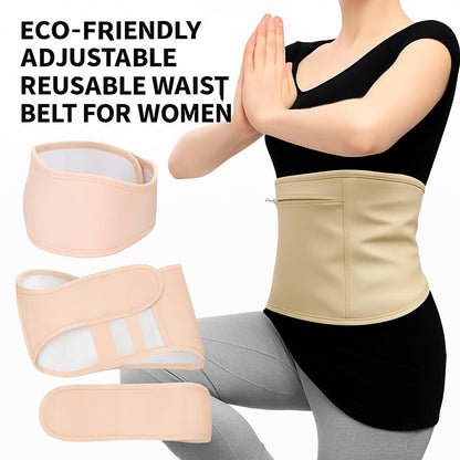 Eco-Friendly Adjustable Reusable Waist Belt for Women
