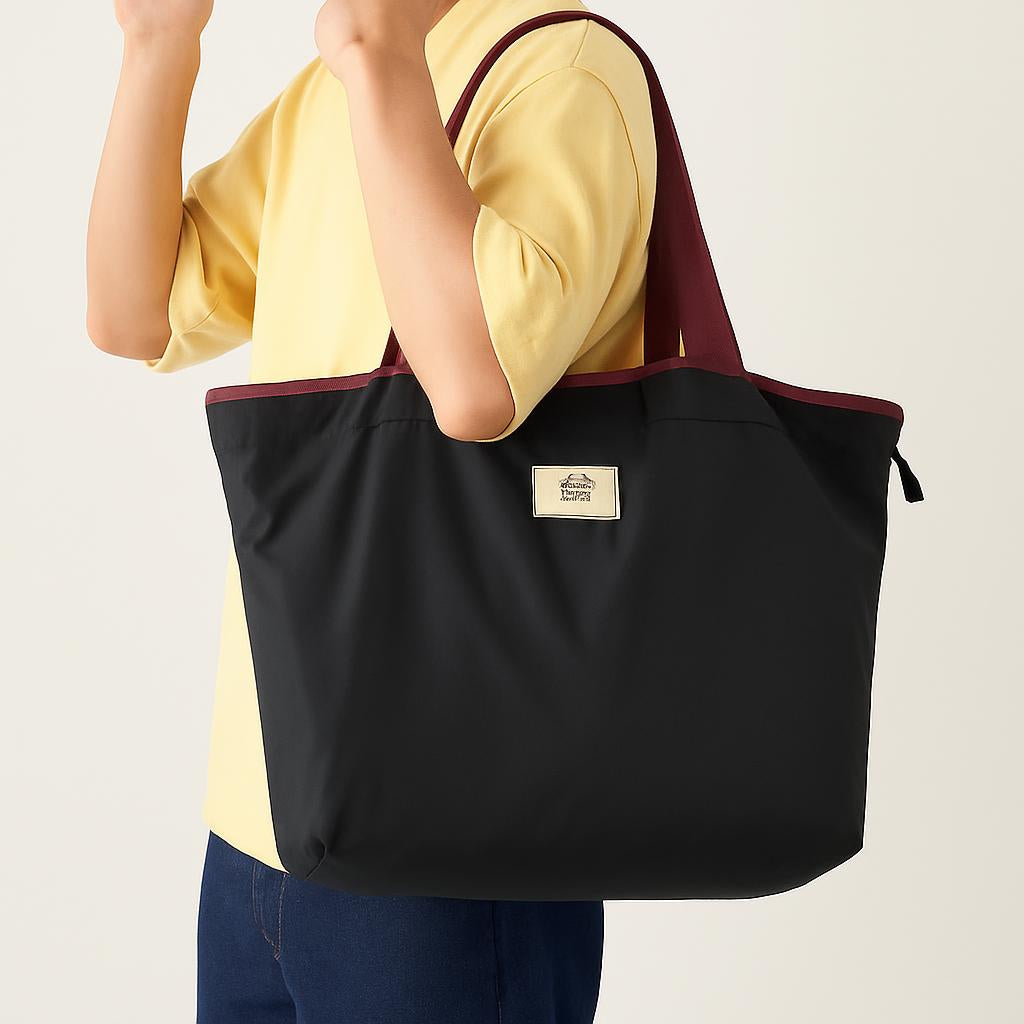 Eco-Friendly Turquoise Reusable Drawstring Tote Bag