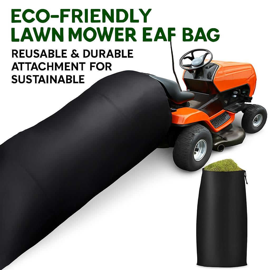 Eco-Friendly Lawn Mower Leaf Bag - Reusable & Durable Attachment for Sustainable Gardening