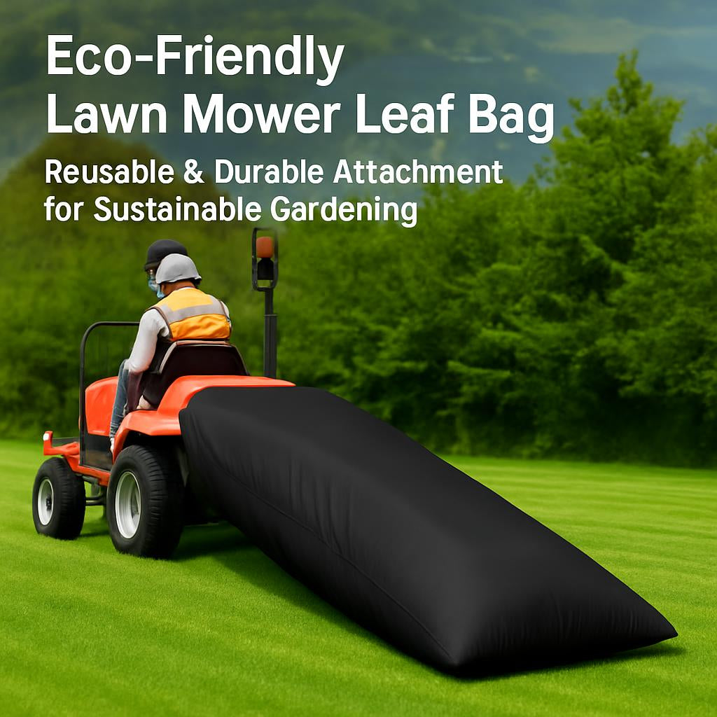 Eco-Friendly Lawn Mower Leaf Bag - Reusable & Durable Attachment for Sustainable Gardening
