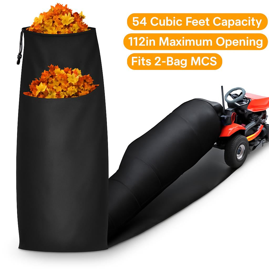 Eco-Friendly Lawn Mower Leaf Bag - Reusable & Durable Attachment for Sustainable Gardening