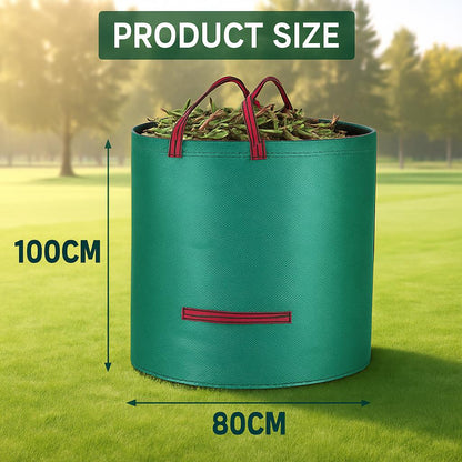 Eco-Friendly Heavy Duty Garden Waste Bags with Handles