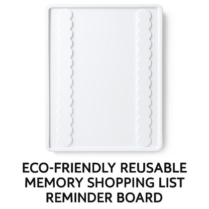 Eco-Friendly Reusable Memory Shopping List Reminder Board
