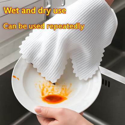 Eco-Friendly Bamboo Fiber Cleaning Gloves