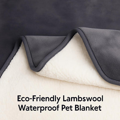 Eco-Friendly Lambswool Waterproof Pet Blanket