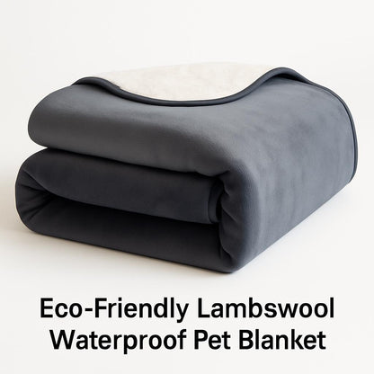 Eco-Friendly Lambswool Waterproof Pet Blanket