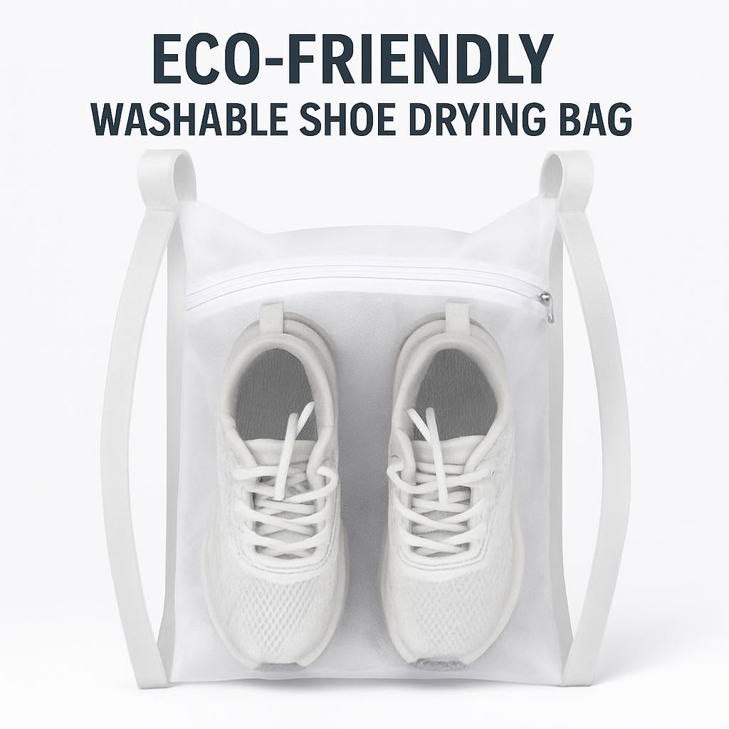 Eco-Friendly Washable Shoe Drying Bag