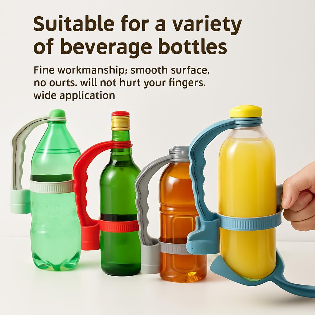 Eco-Friendly Bottle Pouring Handle Organizer