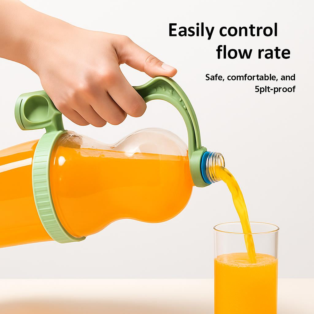 Eco-Friendly Bottle Pouring Handle Organizer