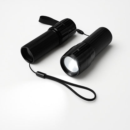 Telescopic Mini LED Flashlight with Dimming Function