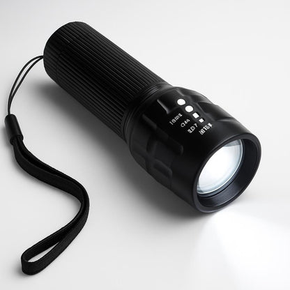 Telescopic Mini LED Flashlight with Dimming Function