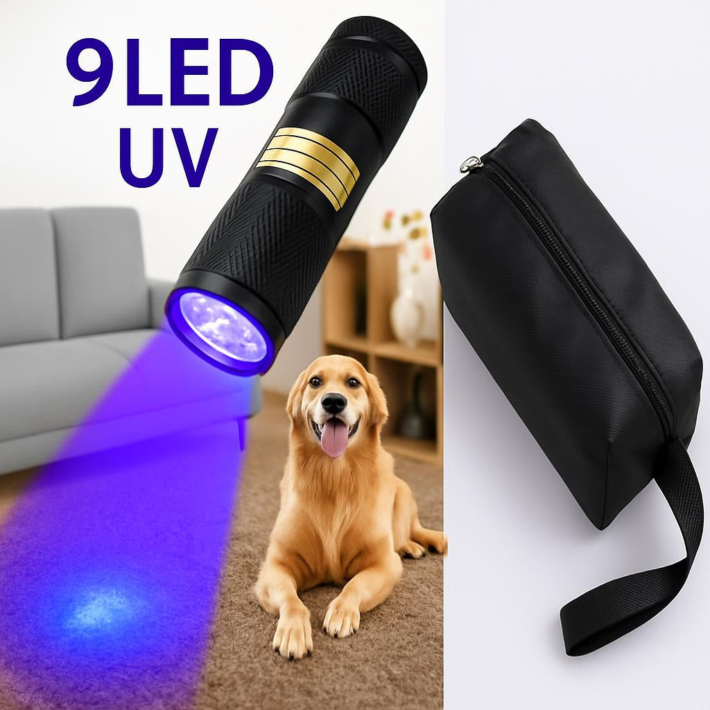 UV Flashlight for Counterfeit Detection