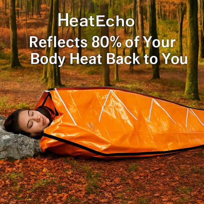 Ultra-Light Reusable Emergency Sleeping Tent with Weatherproof Features