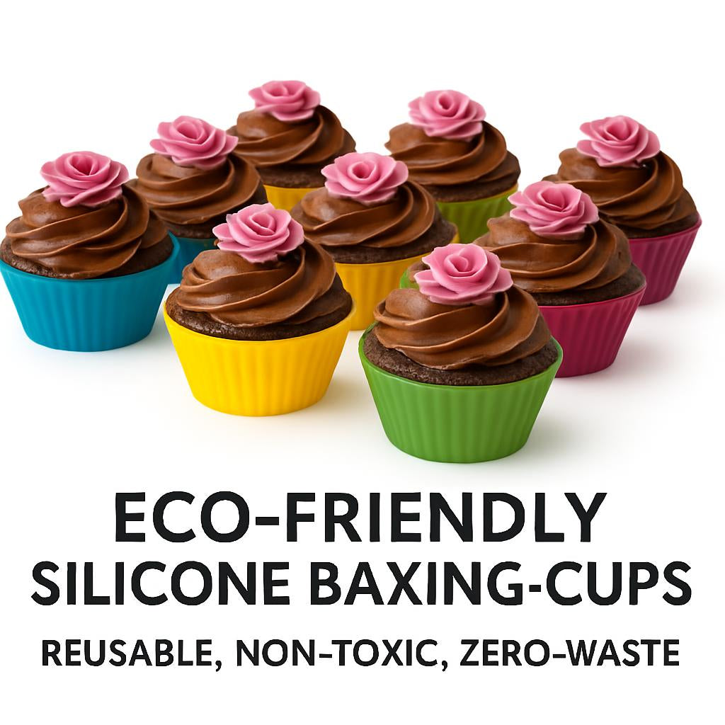 Eco-Friendly Silicone Baking Cups - Reusable, Non-Toxic, Zero-Waste