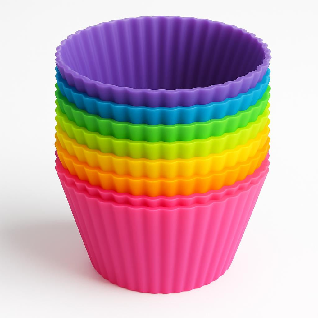 Eco-Friendly Silicone Baking Cups - Reusable, Non-Toxic, Zero-Waste
