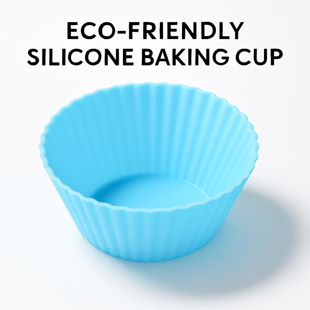 Eco-Friendly Silicone Baking Cups - Reusable, Non-Toxic, Zero-Waste