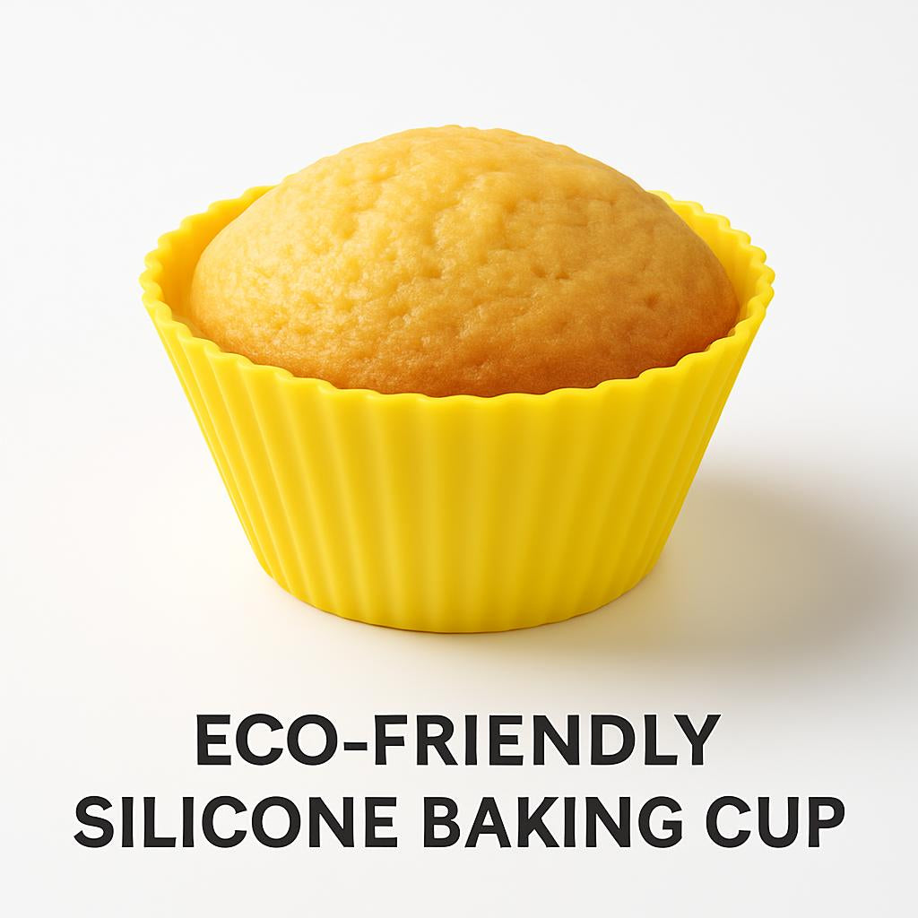 Eco-Friendly Silicone Baking Cups - Reusable, Non-Toxic, Zero-Waste