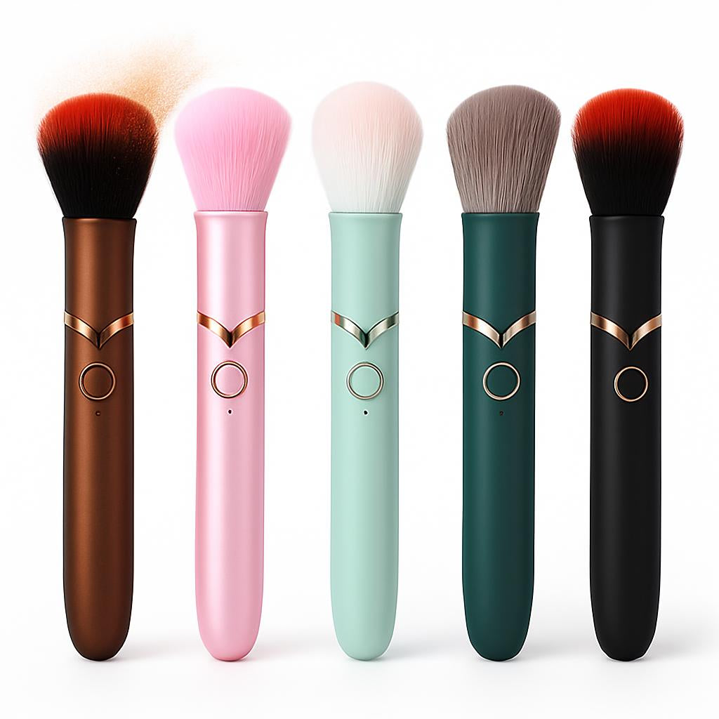 Eco-Friendly Makeup Brush Set with Sustainable Synthetic Bristles