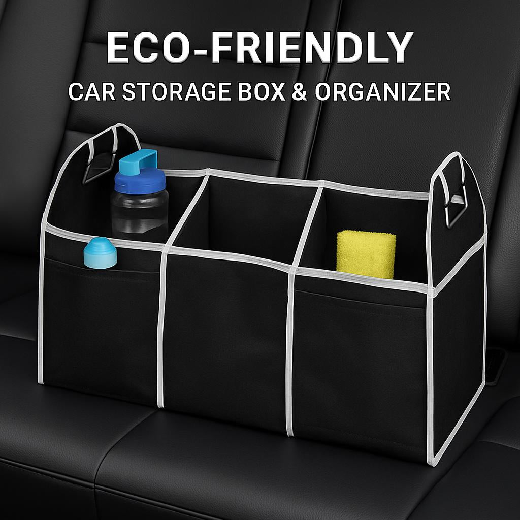 Eco-Friendly Car Storage Box & Organizer