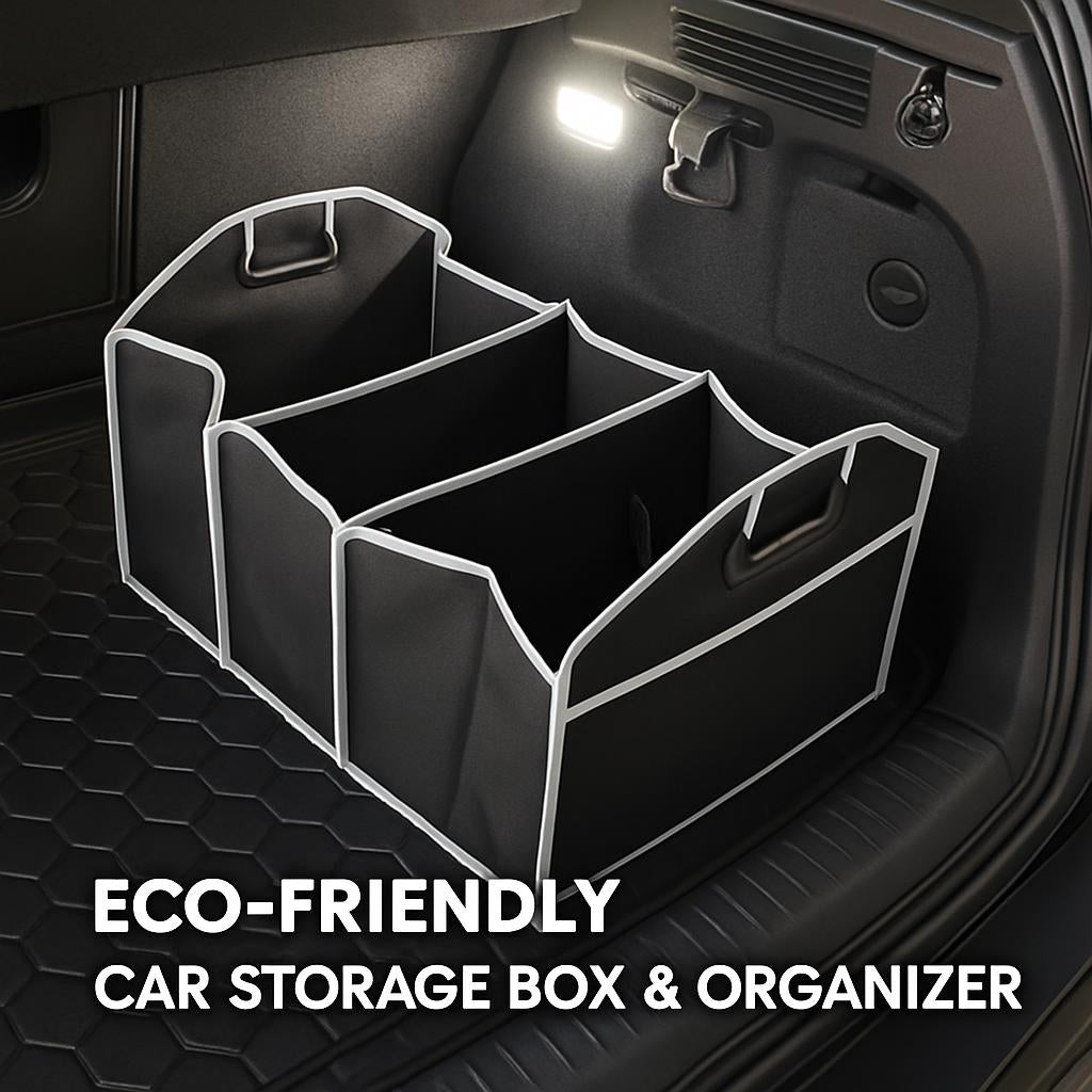 Eco-Friendly Car Storage Box & Organizer