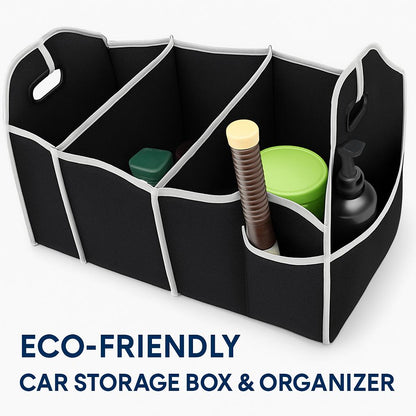 Eco-Friendly Car Storage Box & Organizer