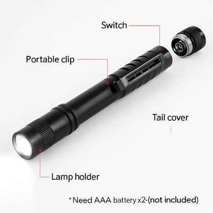 Eco-Friendly Rechargeable Aluminum LED Flashlight