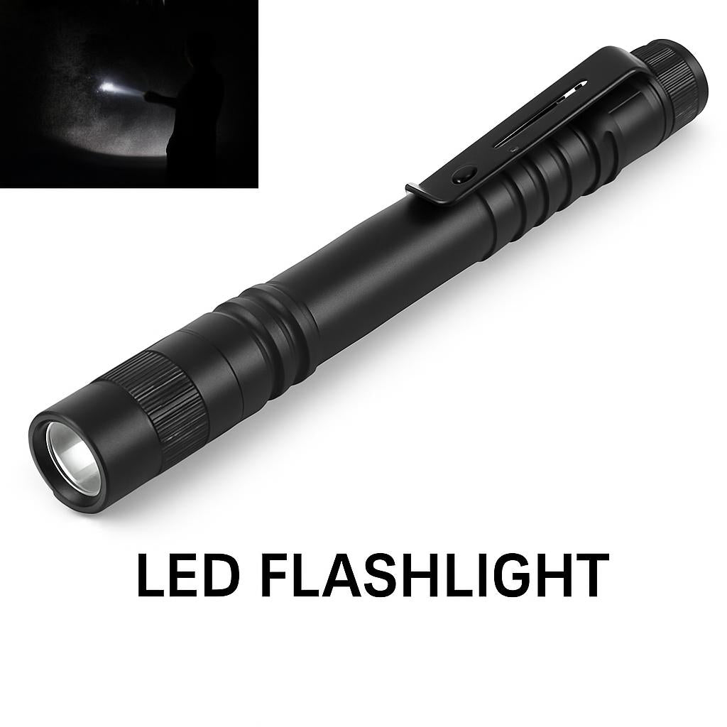 Eco-Friendly Rechargeable Aluminum LED Flashlight