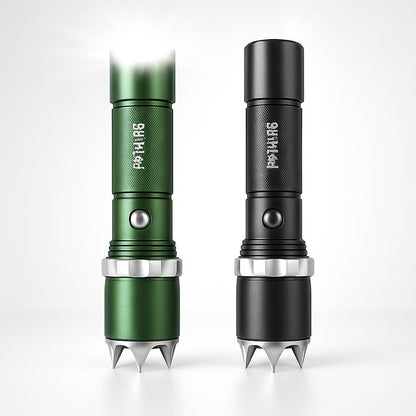 Ultra-Bright Self-Defense LED Flashlight - Rechargeable & Durable