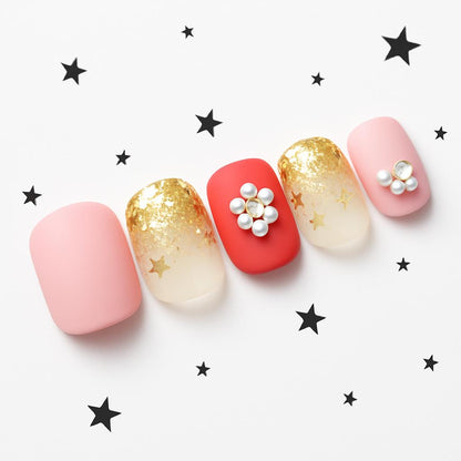 Eco-Friendly Reusable Press-On Nail Sets - Sustainable Beauty