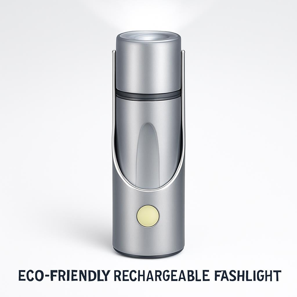 Eco-Friendly Refillable Spray Bottle with Metal Design