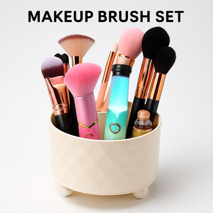 Eco-Friendly Makeup Brush Set with Sustainable Bristles