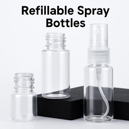 Eco-Friendly Refillable Clear Spray Bottle for Travel