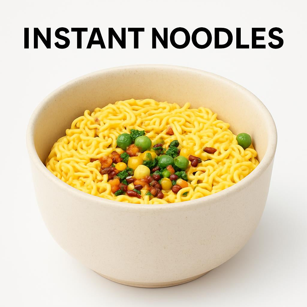 Eco-Friendly Wheat Straw Bowls for Food Storage