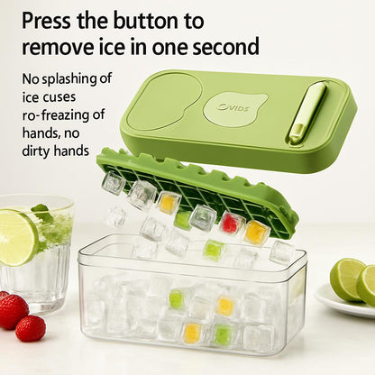 Eco-Friendly Reusable Ice Cube Mold Tray