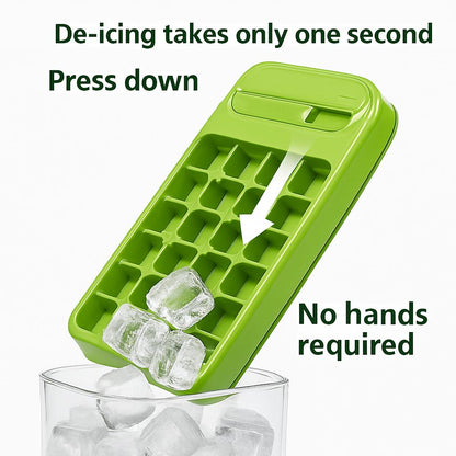 Eco-Friendly Reusable Ice Cube Mold Tray