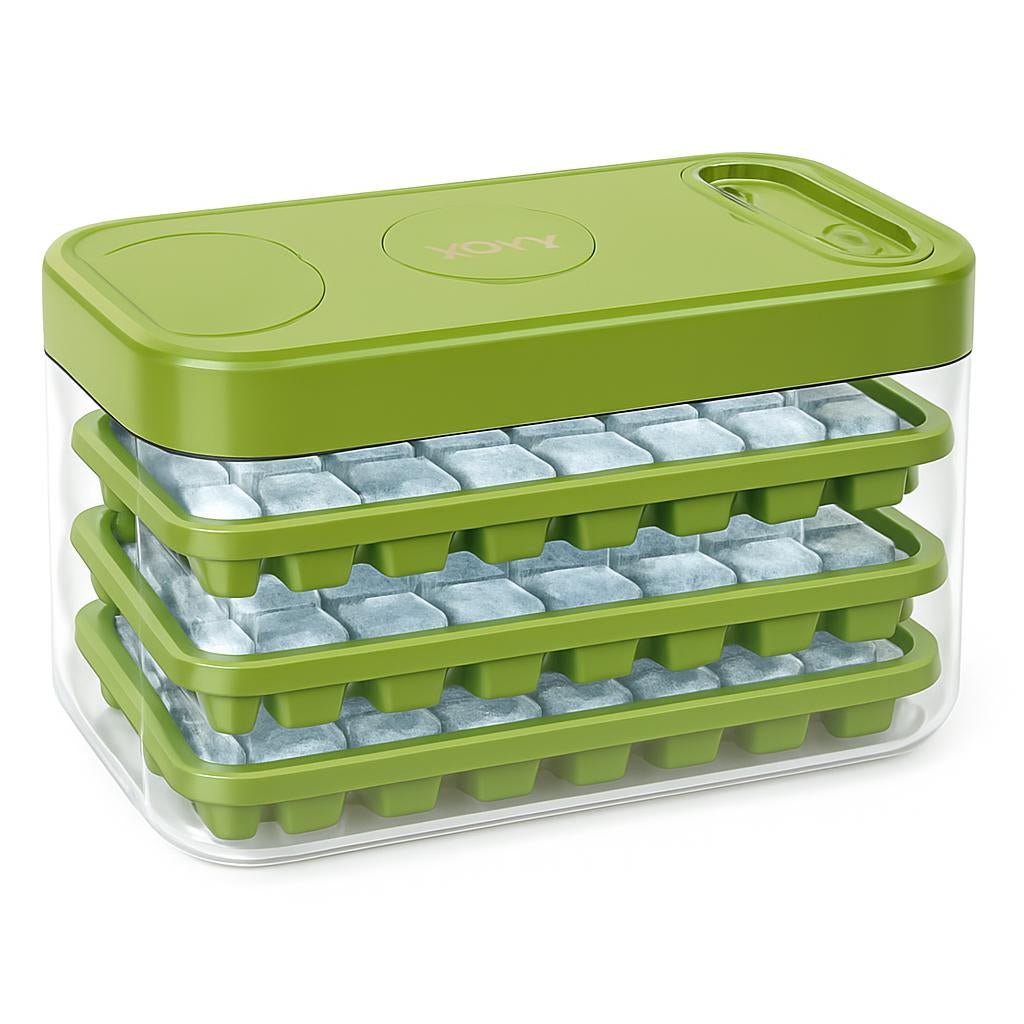 Eco-Friendly Reusable Ice Cube Mold Tray