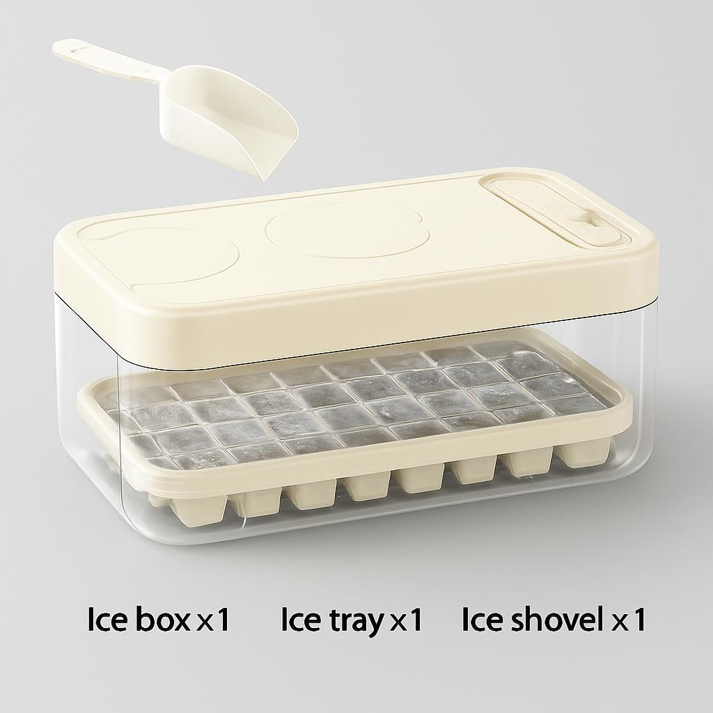 Eco-Friendly Reusable Ice Cube Mold Tray