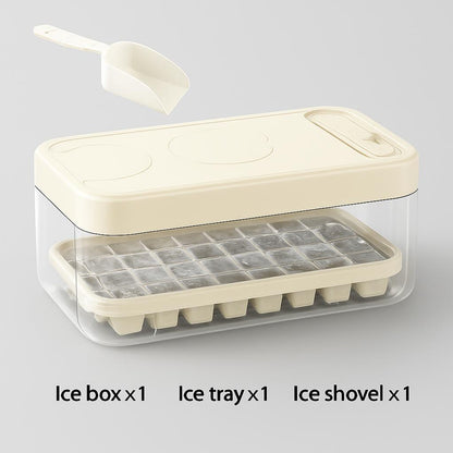 Eco-Friendly Reusable Ice Cube Mold Tray