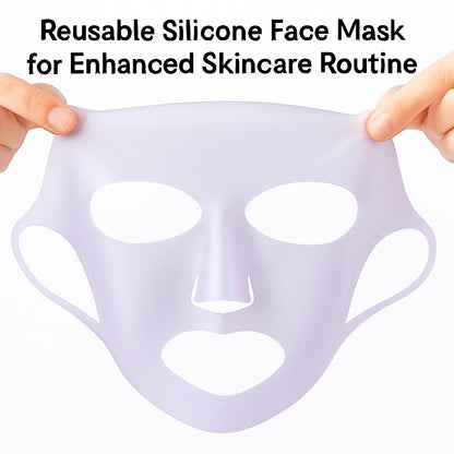 Reusable Silicone Face Mask for Enhanced Skincare Routine