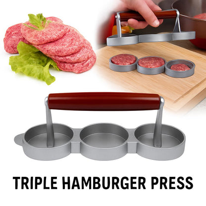 Eco-Friendly Hamburger Meat Press - Durable, Reusable Kitchen Tool