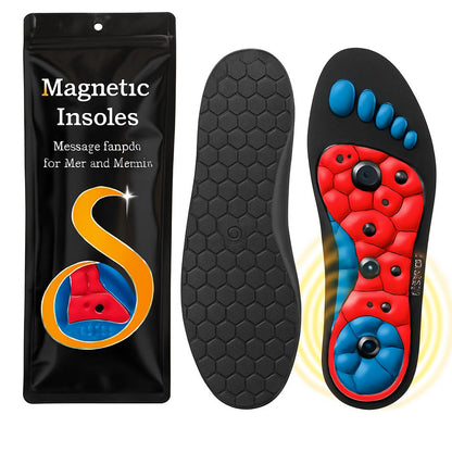 Magnetic Acupressure Insoles for Enhanced Foot Health and Circulation