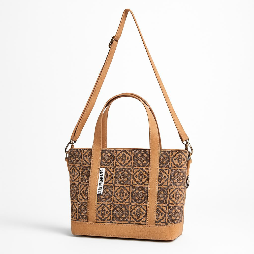 Eco-Friendly Cork Crossbody Bag - Stylish & Sustainable