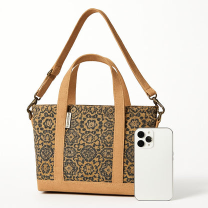 Eco-Friendly Cork Crossbody Bag - Stylish & Sustainable
