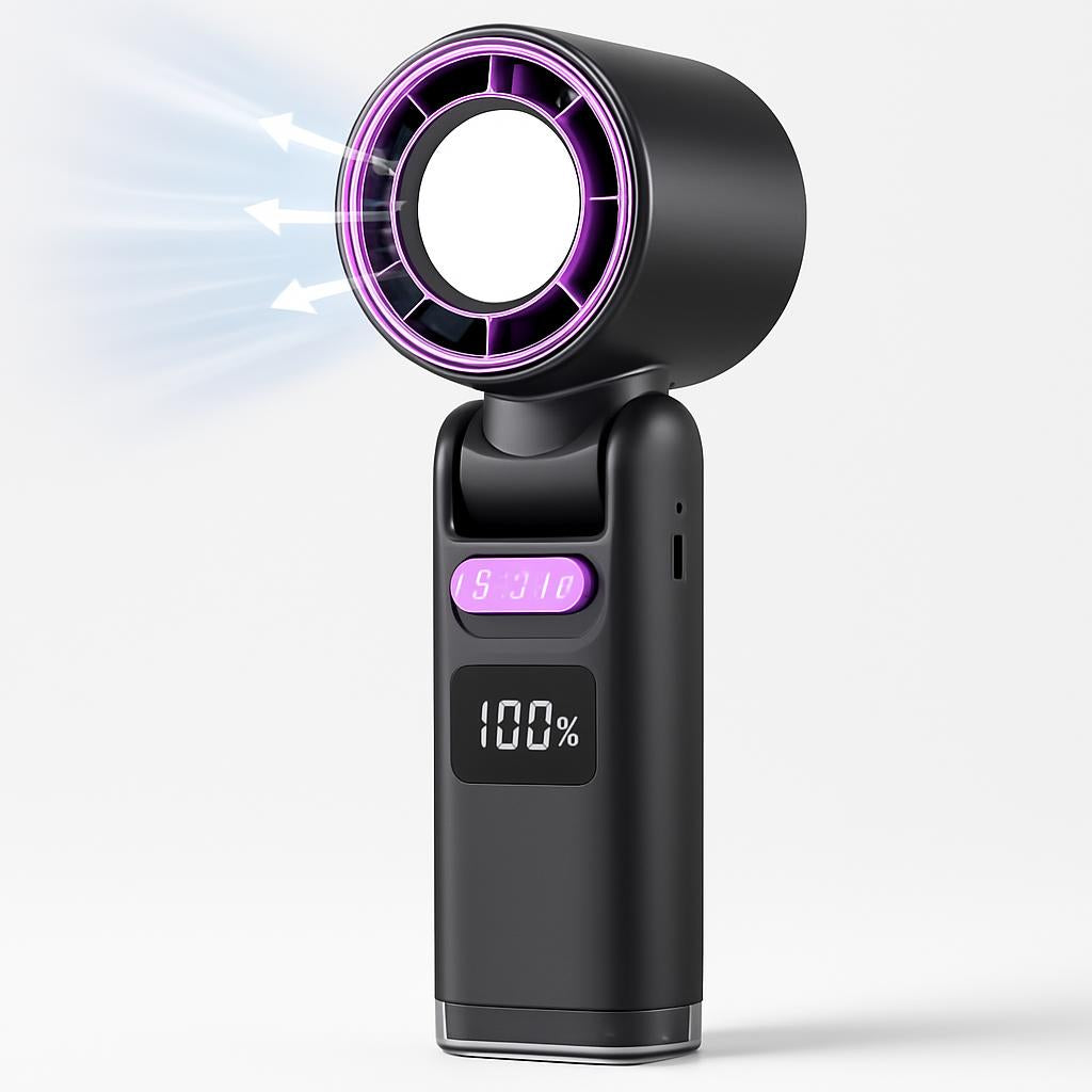 Eco-Friendly Mini USB Turbo Fan for Camping & Travel